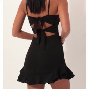 Lucy in the sky Aubrey ruffle dress